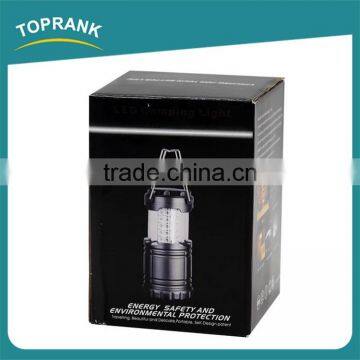 Ultra Bright Portable Outdoor 30LED Camping Lantern Black Collapsible Led Camping Light photo-2