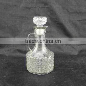 waterlight glass arrack wine beer oil pot with mini handle