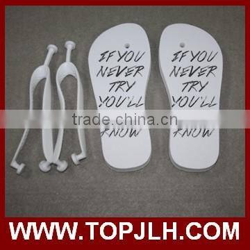 Special Custom Logo Printed Wedding Favors Flip Flop for Guests Gifts