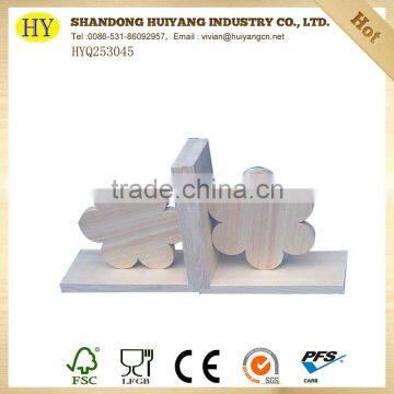 Unfinished Cheap Wooden Bookend for Sale photo-4