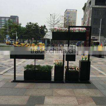 Fiberglass Modern Square Planter photo-4