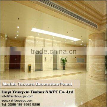 Look Waterproof Bathroom Decorative marble Texture high density