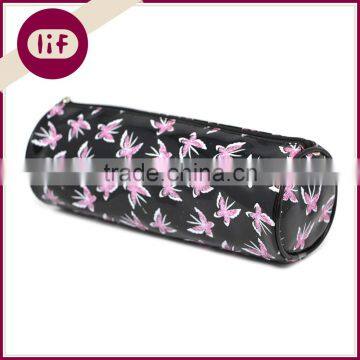 Novelty Pencil Case with Butterfly, Chic Pencil bag with Butterfly Printing, Candy Color Pencil Bag with Butterfly Printing