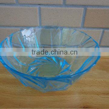 hot sale popular colorful glass salad bowl
