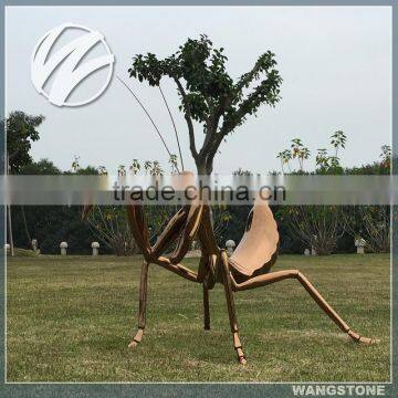 Stainless Steel Ti-coated Ant Decor Sculpture photo-2
