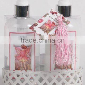 2 PCS BATH SET W/IRON TRAY