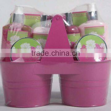 7 PCS BATH SET W/IRON DRUM