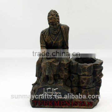 Wholesale Custom Resin TURKMENISTAN Statue Souvenir for Sale photo-2