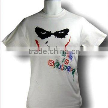 Advertising short sleeve cotton shirt, Men's 100% Cotton T-Shirt LS Eplus