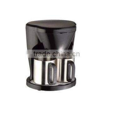 Stainless Steel French Press Coffee Maker With 2 Cups