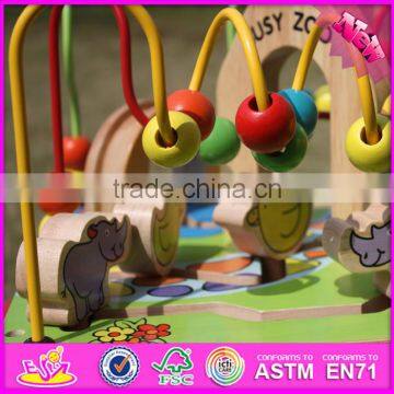 Новый дизайн детских деревянных игрушек Монтессори - бусины 2016 года W12D048 photo-4