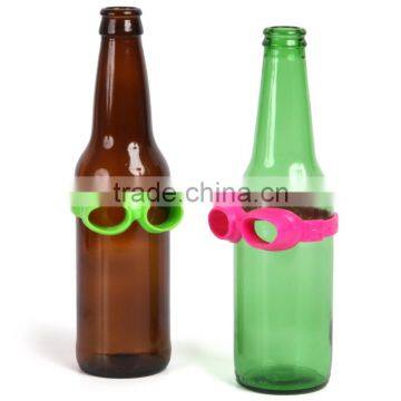 Set of 6 Beer Bottle Bands Drinks Markers photo-2