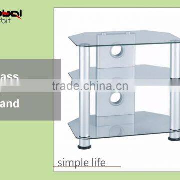 Sale Furniture Storage Shelf Rack Glass TV Table Stand Furniture photo-4