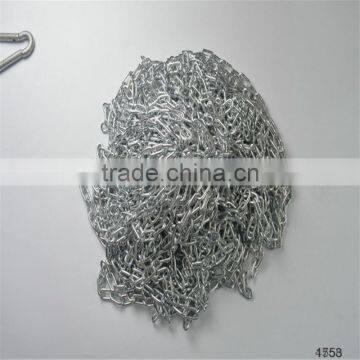 Linyi OEM bright zinc plated link 25mm x 11mm wide x 3mm dia. 10 meter bag