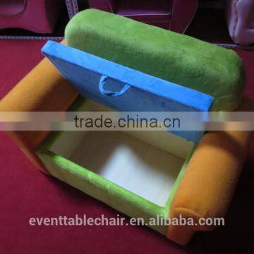 Fabric Material Living Room Children Sofa Children Furniture Kids Pink Sofa photo-2