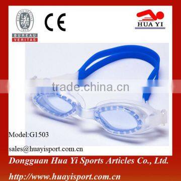 Transparent pvc frame wholesales custom wholesales swimming goggles