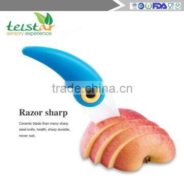 High Quality Bird Shaped Home Stylish Foldable Ceramic Pocket Knife photo-2