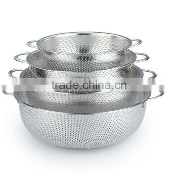 Stainless Steel Useful Stainless Steel Wash Rice Sieve With Strainer photo-6
