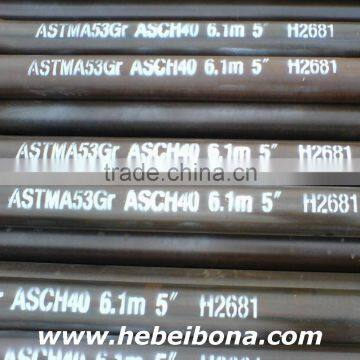 Black Painted Carbon Steel Seamless Pipes With Competitive Price