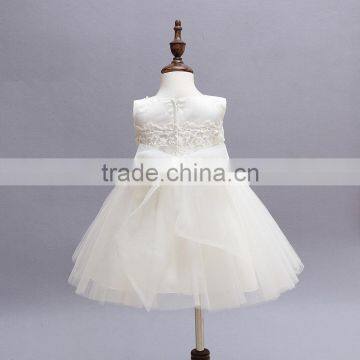 Baby Girl Pageant Wedding Dresses Infant Princess Little Girls 1 Year Birthday Party Dress Newborn Christening Dresses For Girls photo-3