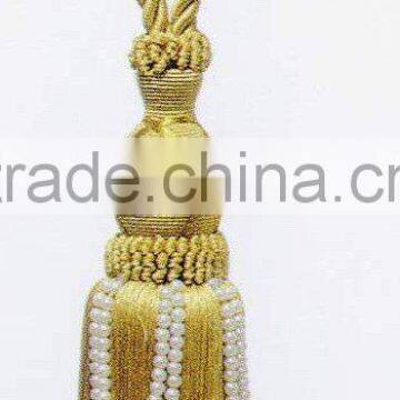 Curtain Tiebacks with Beads