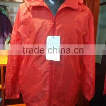 Popular Hot Selling Polyester Rain Jacket for Man