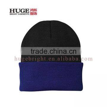 Comfy Pull-on Closure 100% Polyester Wholesale Knit Hats