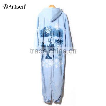 Oem Factory Animal Pattern Unisex Fleece Sleepwear photo-2