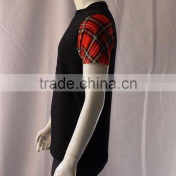 Black Cotton t Shirts Men photo-2