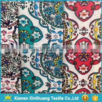 Textile Factory Wholesale Multi Style 100% Floral Printed Rayon Fabric photo-4