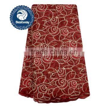 Bestway High Quality Wedding Dress Lace Fabrics FL0258-1 photo-4