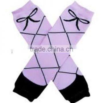 Wholesale Baby Girl's Wavy Stripes Leg Warmers,cotton Leg Warmers photo-3