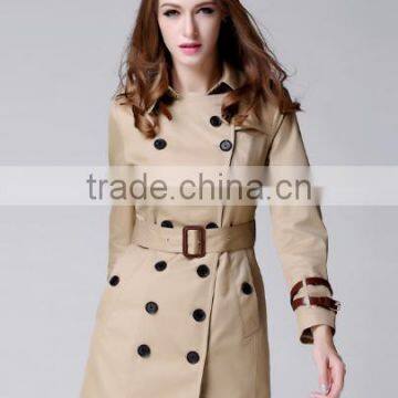 Double Breasted Fashion Design Winter Women Coat photo-4
