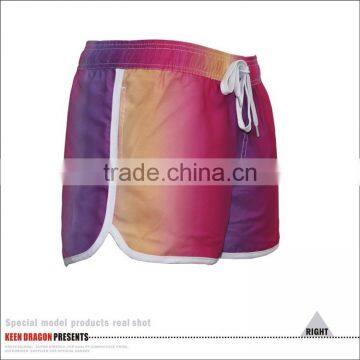 Wholesale 4 Way Stretch Professional Design Embroidered Womens Boy Shorts photo-5