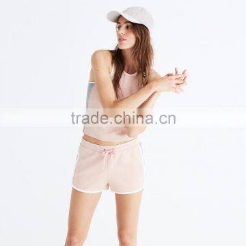 MGOO Wholesale Sexy Running Sport Wear Shorts Leggings Women Dri Fit Shorts With Elastic Rope photo-3