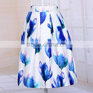 girls women A-line different type elegant knee length formal skirts