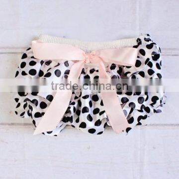 Baby Girl Cotton Bloomer Ruffles Diaper Cover Pure White Bloomer for Newborn Baby photo-2