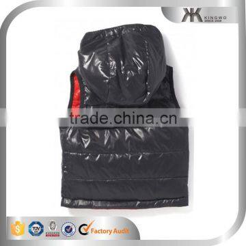 Custom Kidswear Bright Colour Reversible Padded Puffer Gilet/Kids Waistcoat Wholesale