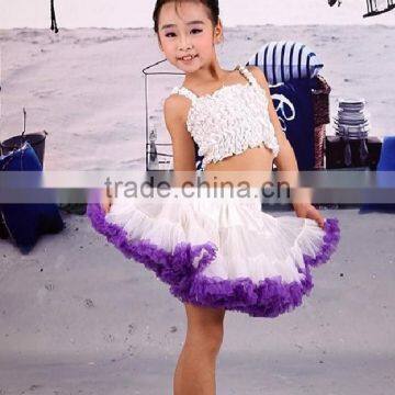 2014 Spring new Sweet charming Baby kids girls fluffy dance wear pettiskirts cute chiffon tutu princess skirts