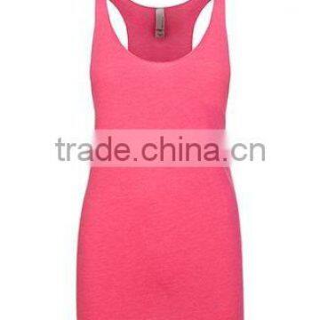 Next Level Apparel Ladies' Tri-Blend Racerback Tank Top - Made of 50% Polyester, 25% Cotton and 25% Rayon. Comes With Your Logo photo-4