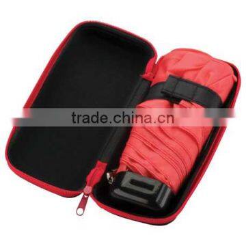 37" Arc Deluxe Folding Umbrella - Features a Deluxe Zippered Carrying Case With Matching Trim and Comes With Your Logo photo-3