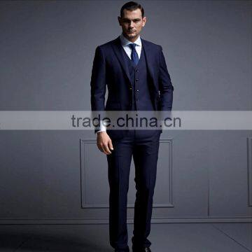 Top Sale Man Business Blue Coat Pant Men Suit