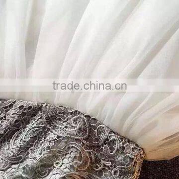 Modern Summer Lace Flower Baby Girl Birthday Vest Dress photo-5