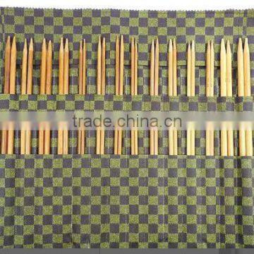 Double Pointed Smooth Bamboo Charcoal Stick Needle Sweater Knitted Needle photo-3