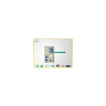 Dust Proof FPC Board Flexible Membrane Switch Keypad With Metal Dome , SGS Rohs