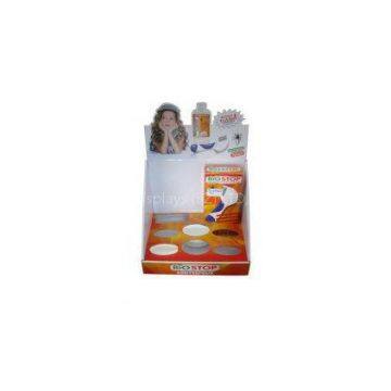 4 color offset printing Bumping - Cardboard Counter Display for xyllitol showing