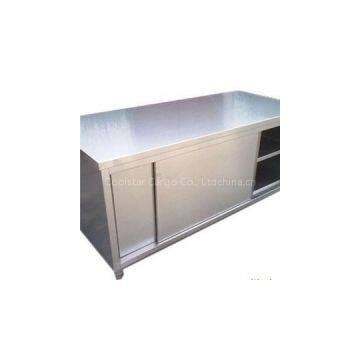 Custom made Stainless steel storage display cabinet enclose with lock