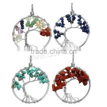 more color gemstone pendant with new design