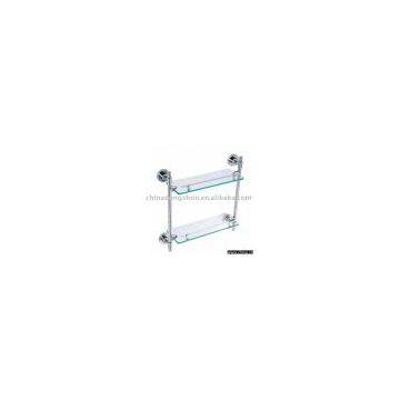 double layer  glass shelf   (YZ  0411)