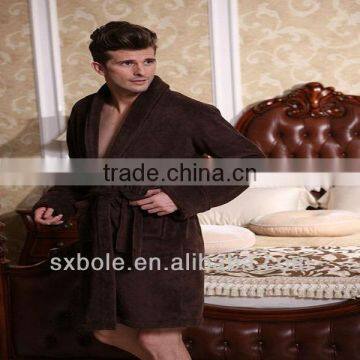 Custom heavy bathrobes velour bathrobes